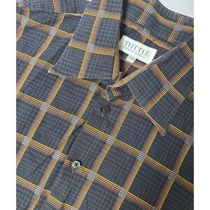 Tuttle Mens Collection Button Up‎ Shirt Men's Sz XLTG Geometric Pattern